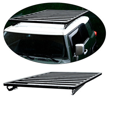 เสาอัลลูมิเนียมทั่วไป แร็ค หลังคาสําหรับ Toyota FJ Cruiser ทนทานและการติดตั้งทั่วไป