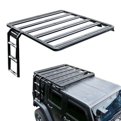 อลูมิเนียมสลัด 4x4 เก็บกระเป๋าเดินทางสําหรับ Jeep Wrangler JK การติดตั้งง่าย