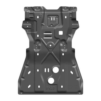 อุปกรณ์ส่วนย่างรถยนต์สําหรับเครื่องยนต์ Toyota Fortuner และแผ่นสกิดของเครื่องส่ง