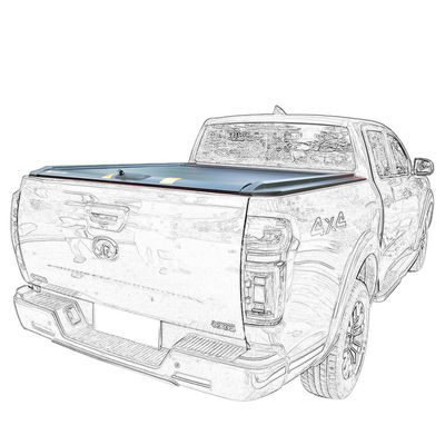 OEM ยอมรับ Canopy Roller Shutter ที่ถอดออกสําหรับ Dodge Ram แบบกันน้ําและแบบแข็ง