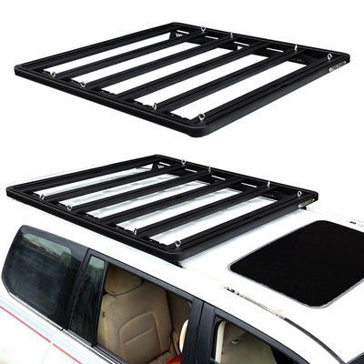 หลังคาสั้น เก็บกระเป๋าเดินทาง แร็ค Crossbar สําหรับ Toyota Land Cruiser LC200 ใช้งานและมีสไตล์