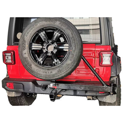 สีดําเหล็ก Hitch Mount แผ่นขนยางสํารองสําหรับ Toyota Bike Carrier การปรับปรุง