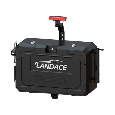 กล่องเก็บกระเป๋ารถยนต์อลูมิเนียม สําหรับ Jeep Wrangler JL แบบ Off-ถนน ความจุใหญ่