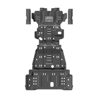 1969-1988 โตโยต้า LC150 หน้า ป้องกันบัมเปอร์ สกิดเพลตสูง- ส่งทางทะเล