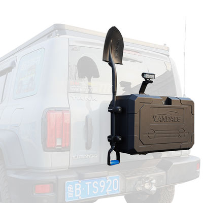 กล่องเก็บของหลังรถยนต์แบบอัลลูมิเนียมขนาดที่กําหนดเอง สําหรับถัง JEEP Wrangler 300