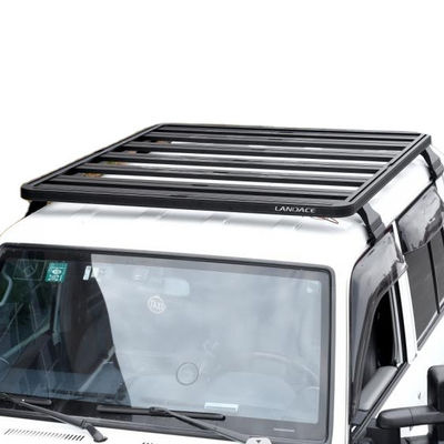 แร็คหลังคาอลูมิเนียมสําหรับปี 2018-2022 Jeep Wrangler JL เหมาะสมสําหรับภายนอกรถยนต์ 4x4