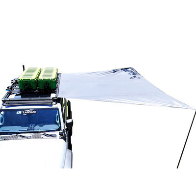 ภายนอก Patio ความเป็นส่วนตัวพับข้าง Awning สวนถอนข้าง Awning กันน้ํา ร่มแดด ลม ความเป็นส่วนตัว แบ่งข้าง