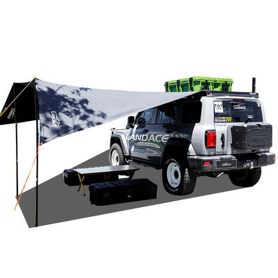 ภายนอก Patio ความเป็นส่วนตัวพับข้าง Awning สวนถอนข้าง Awning กันน้ํา ร่มแดด ลม ความเป็นส่วนตัว แบ่งข้าง