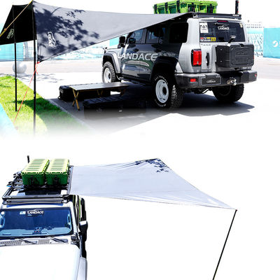 ภายนอก Patio ความเป็นส่วนตัวพับข้าง Awning สวนถอนข้าง Awning กันน้ํา ร่มแดด ลม ความเป็นส่วนตัว แบ่งข้าง