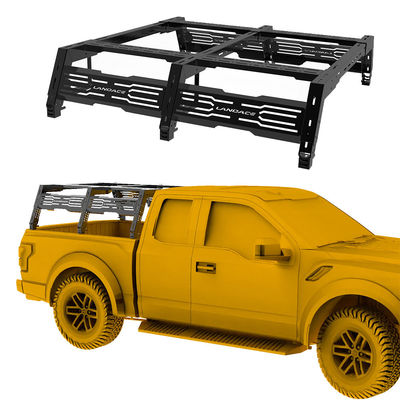 ปิดถนน 4X4 อลูมิเนียมสลัด Cargo Roll Bar ปรับได้ Pickup มหาวิทยาลัยรถบรรทุก แร็ค เตียง