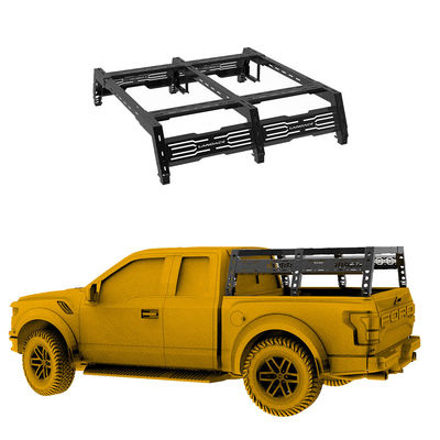 ปิดถนน 4X4 อลูมิเนียมสลัด Cargo Roll Bar ปรับได้ Pickup มหาวิทยาลัยรถบรรทุก แร็ค เตียง
