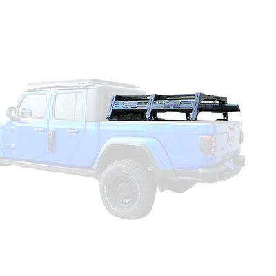 ปิดถนน 4X4 อลูมิเนียมสลัด Cargo Roll Bar ปรับได้ Pickup มหาวิทยาลัยรถบรรทุก แร็ค เตียง