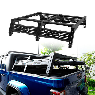 ปิดถนน 4X4 อลูมิเนียมสลัด Cargo Roll Bar ปรับได้ Pickup มหาวิทยาลัยรถบรรทุก แร็ค เตียง