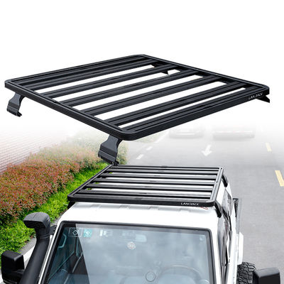 ขนาดสะดวก Clamp-On อุปกรณ์เสริมรถยนต์ Display Roof Rack สําหรับ Land Rover Defender 2021