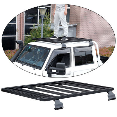 ขนาดสะดวก Clamp-On อุปกรณ์เสริมรถยนต์ Display Roof Rack สําหรับ Land Rover Defender 2021