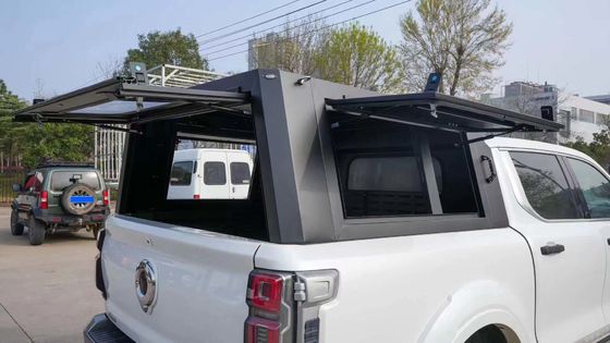 บริการ OEM ยอมรับสับสนธิอลูมิเนียม ผนังใหญ่ Tonneau ปิดบัง สําหรับ GWM POER ความจุ 80kg