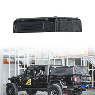อลูมิเนียมสกัดรถบรรทุก ผ้าคลุมเตียง พิกอัพ Tonneau ปิดบัง ผ้าคลุมเตียงสูง สําหรับ Jeep Gladiator