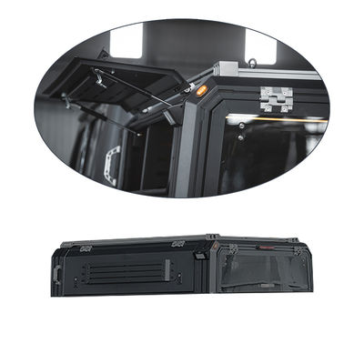 อลูมิเนียมสกัดรถบรรทุก ผ้าคลุมเตียง พิกอัพ Tonneau ปิดบัง ผ้าคลุมเตียงสูง สําหรับ Jeep Gladiator
