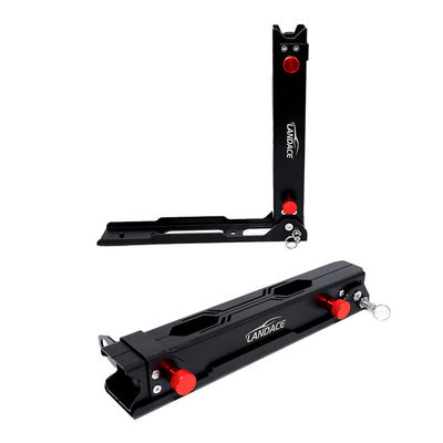 ปิดถนน อลูมิเนียมสกัดรถยนต์ธงสตูล Mount Bแร็คet 308*98.5*51.4mm จบ anodizing