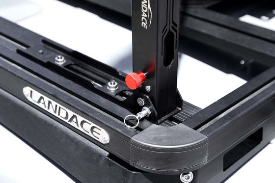 ปิดถนน อลูมิเนียมสกัดรถยนต์ธงสตูล Mount Bแร็คet 308*98.5*51.4mm จบ anodizing