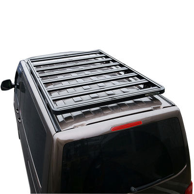 สีดํา Multivan crossbars กระเป๋าปลาตารางอัลลูมิเนียมสับสนธิ flat platform หลังคา แร็คs สําหรับ Volkswagon