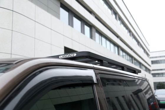 สีดํา Multivan crossbars กระเป๋าปลาตารางอัลลูมิเนียมสับสนธิ flat platform หลังคา แร็คs สําหรับ Volkswagon