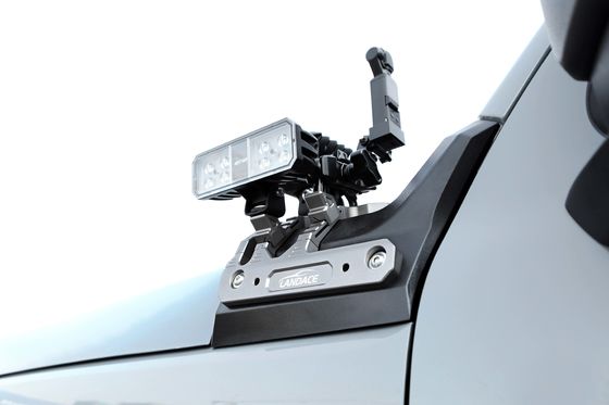 2020- ส่วนประกอบรถนอกถนน ถัง 300 อุปกรณ์เสริม อลูมิเนียมสับสนธิ A Pillar Light Hood Mounting Bแร็คets สําหรับ GWM