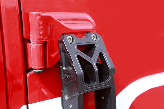 เปิดประตูแบบพับได้ CNC อลูมิเนียม Hinge Side Step Pedal สําหรับ Jeep Wrangler JK JL