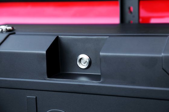 6063 อลูมิเนียม Jeep Wrangler JL JK กล่องเก็บประตูหางสําหรับการเก็บภายนอกนอกถนน
