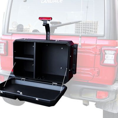 อุปกรณ์เสริมภายนอกสําหรับ Jeep Wrangler JK JL JT TANK 300 กล่องเก็บประตูหาง