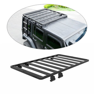 4X4 JK อุปกรณ์เสริมรถยนต์ อัลลูมิเนียมสับสนธิ พกกระเป๋าเดินทางสําหรับรถยนต์ รากหลังคาทนทาน