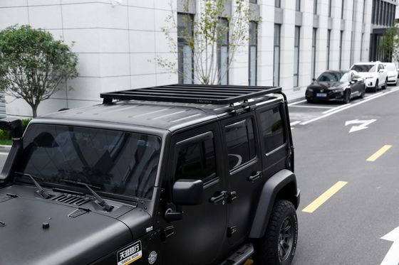 4X4 JK อุปกรณ์เสริมรถยนต์ อัลลูมิเนียมสับสนธิ พกกระเป๋าเดินทางสําหรับรถยนต์ รากหลังคาทนทาน
