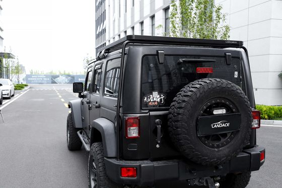 4X4 JK อุปกรณ์เสริมรถยนต์ อัลลูมิเนียมสับสนธิ พกกระเป๋าเดินทางสําหรับรถยนต์ รากหลังคาทนทาน