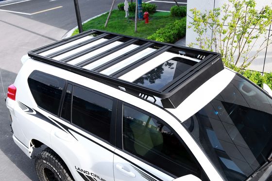 4x4 รางรถไฟฟ้าหลังคา OEM 4นักวิ่ง รางหลังคาสําหรับ Toyota Fortuner Land Cruiser