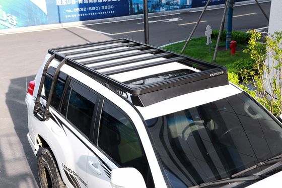 4x4 รางรถไฟฟ้าหลังคา OEM 4นักวิ่ง รางหลังคาสําหรับ Toyota Fortuner Land Cruiser