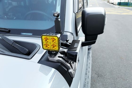 ถัง 300 อุปกรณ์เสริม A Pillar Light Hood Mount Bแร็คet สําหรับ GWM อลูมิเนียมสับสนุน Bแร็คets