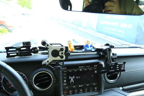 4x4 Wrangler JL คาร์อะเซสอรี่เซ็นเตอร์คอนโซล แบรคเกต อลูมิเนียม