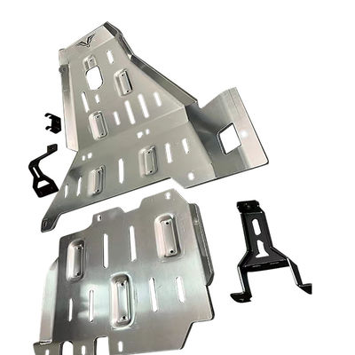 Jeep Wrangler เครื่องยนต์ ปิดบัง Mudflap Skid Plate แผ่นการป้องกัน Chassis Board ที่การแข่งขัน