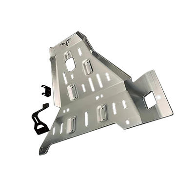 Jeep Wrangler เครื่องยนต์ ปิดบัง Mudflap Skid Plate แผ่นการป้องกัน Chassis Board ที่การแข่งขัน