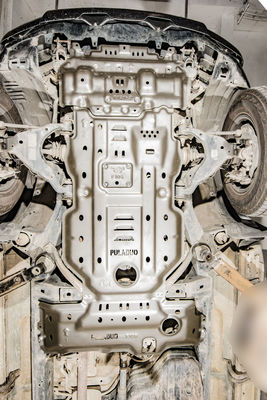 โตโยต้า ปราโด LC120 ป้องกันล่างภายในตัว อลูมิเนียมสับสนธิ กล่องเครื่องยนต์