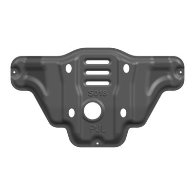 ง่ายติดตั้ง บอร์ดป้องกันชัสซีใต้ตัวสีเทาสําหรับ Mitsubishi Pajero Full Skid Plate