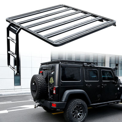 อลูมิเนียมสลัด 4x4 เก็บกระเป๋าเดินทางสําหรับ Jeep Wrangler JK การติดตั้งง่าย