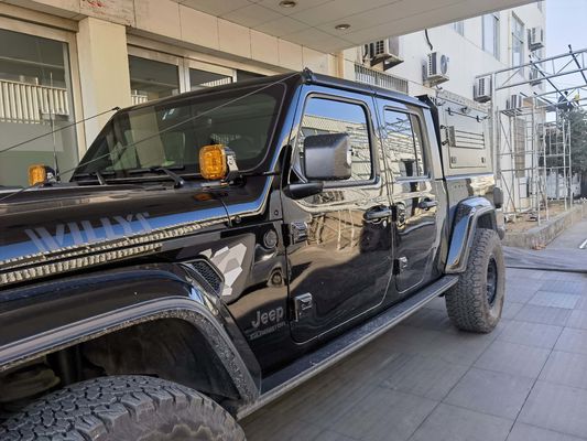 อุปกรณ์เสริมรถยนต์แบบแข็ง Gladiator JT อลูมิเนียม 4x4 Pickup Truck ปิดบัง เตียง Hardtop กันน้ํา Canopy สําหรับรถยนต์จิ๊ป