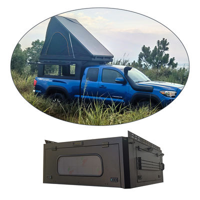 พิกอัพกันน้ํา 4x4 อุปกรณ์เสริมรถยนต์ สแตนเลส Truck Topper สําหรับ Toyota Tacoma Canopies Canopy