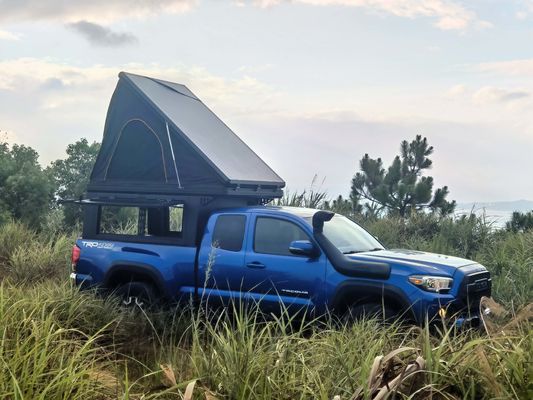 พิกอัพกันน้ํา 4x4 อุปกรณ์เสริมรถยนต์ สแตนเลส Truck Topper สําหรับ Toyota Tacoma Canopies Canopy