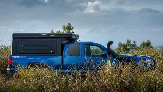 พิกอัพกันน้ํา 4x4 อุปกรณ์เสริมรถยนต์ สแตนเลส Truck Topper สําหรับ Toyota Tacoma Canopies Canopy
