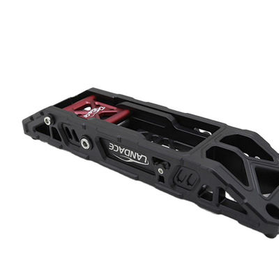 อลูมิเนียมสกัดเหล็ก Hard Anodizing ประตูรถยนต์ step pedal สําหรับ Jeep Wrangler JK JL การติดตั้ง