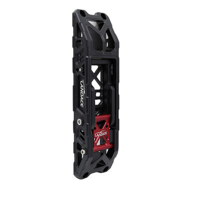 อลูมิเนียมสกัดเหล็ก Hard Anodizing ประตูรถยนต์ step pedal สําหรับ Jeep Wrangler JK JL การติดตั้ง