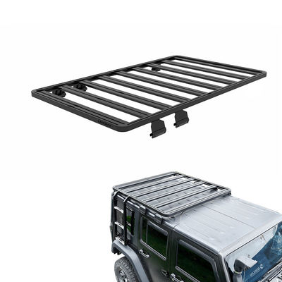 แร็คหลังคาสแตนเลสอลูมิเนียมสําหรับวางบน 2016 Jeep Wrangler และ 2018 Grand Cherokee