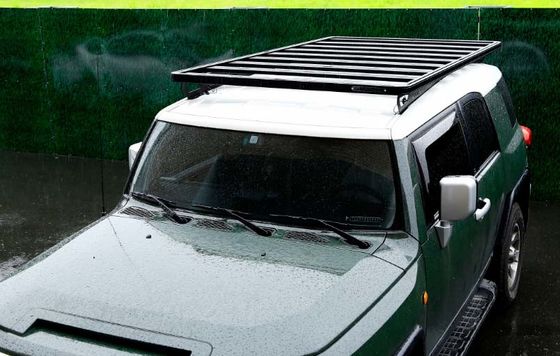 แร็คหลังคาสแตนเลสอลูมิเนียมสําหรับ FJ Cruiser ความจุ 29.7 กิโลกรัม